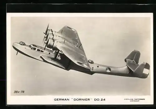 AK Wasserflugzeug, German Dornier Do. 24