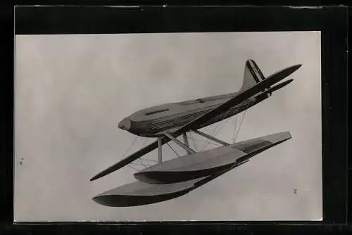 AK Wasserflugzeug in der Luft