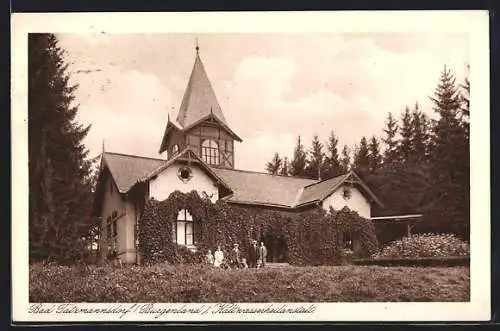 AK Bad Tatzmannsdorf, Kaltwasserheilanstalt