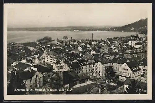 AK Bregenz a. B., Blick vom Martinsturm