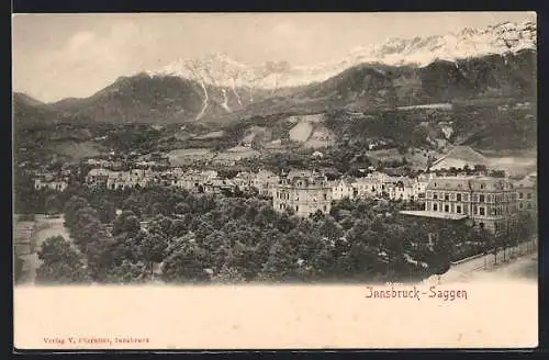 AK Innsbruck-Saggen, Teilansicht