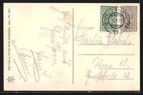 AK Gaishorn /Obersteier, Ortsansicht mit Kirche