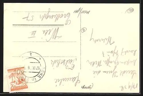 AK Rohr i. Geb., Totalansicht mit Bergen