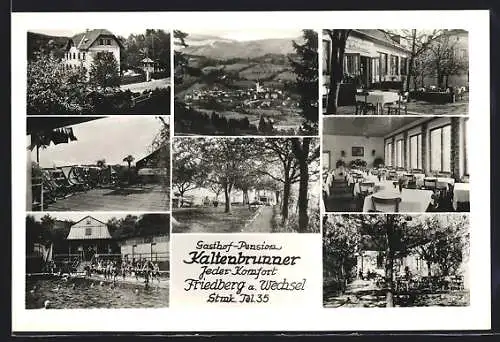 AK Friedberg a. Wechsel, Gasthof-Pension Kaltenbrunner