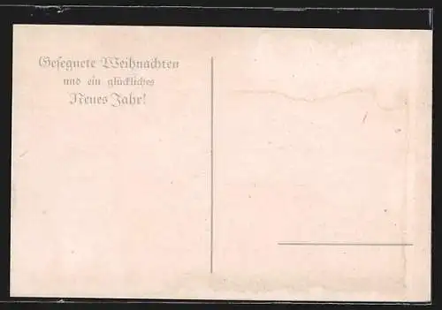 AK Irdning, Ortspartie mit Kirche im Winter