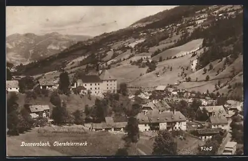 AK Donnersbach /Obersteiermark, Panorama
