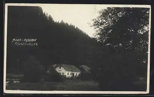 AK Rohr i. Gebirge, Gasthaus Felsenkeller