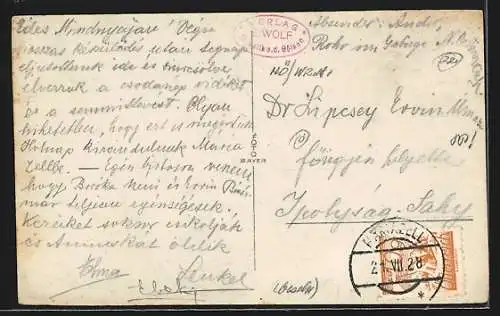 AK Rohr i. Gebirge, Gasthaus Felsenkeller