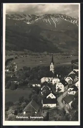 AK Gaishorn /Steiermark, Ortsansicht mit Kirche