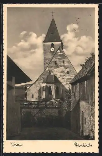 AK Vorau, An der Pfarrkirche