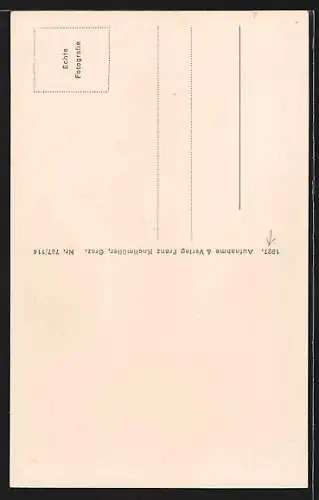 AK Vorau, Blick zur Kirche