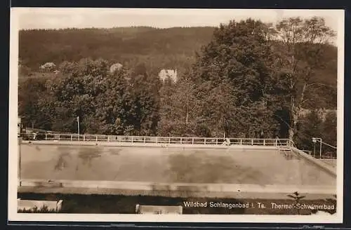 AK Schlangenbad i. Ts., Am Thermal-Schwimmbad