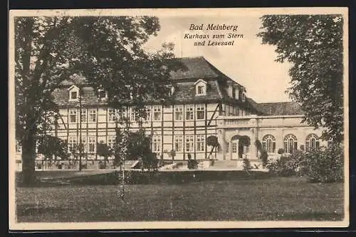 AK Bad Meinberg, Kurhaus zum Stern und Lesesaal