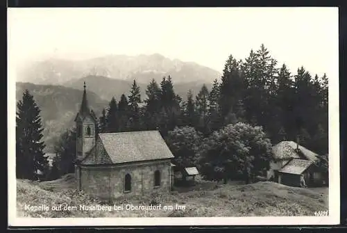 AK Oberaudorf am Inn, Kapelle auf dem Nusslberg