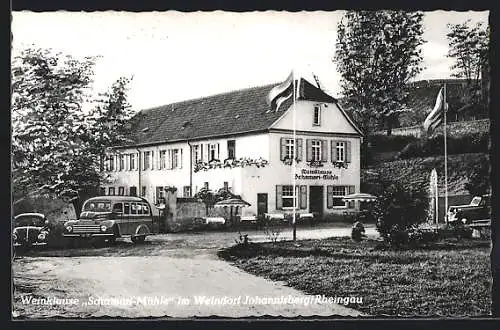 AK Johannisberg / Rheingau, Weinklause Schamari-Mühle