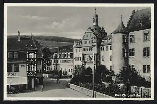 AK Bad Mergentheim, Partie am Schloss