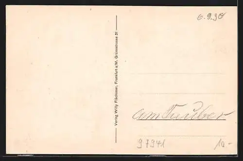 AK Tauberbischofsheim, Stadtpfarrkirche, Innenansicht