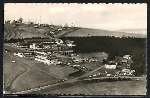 AK Wasserkuppe, Segelflugschule und Abhöhrstation