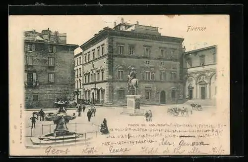 AK Firenze, Piazza SS. Annunziata