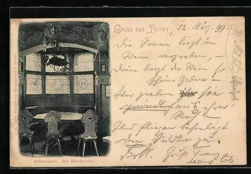 AK Bozen, Das Künstlererker im Batzenhäusel