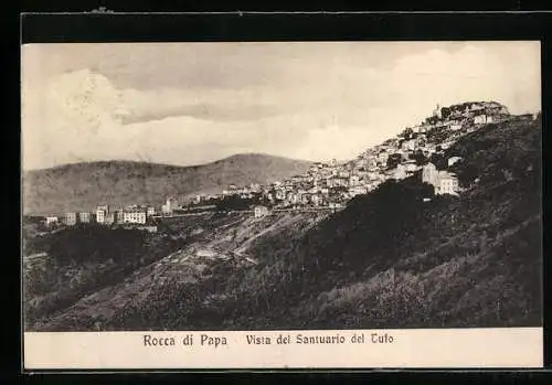 AK Rocca di Papa, Vista del Santuario del Tufo