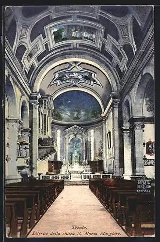 AK Trento, Interno della chiesa S. Maria Maggiore