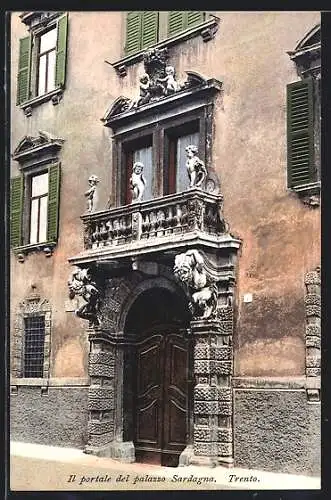 AK Trento, Il portale del palazzo Sardagna