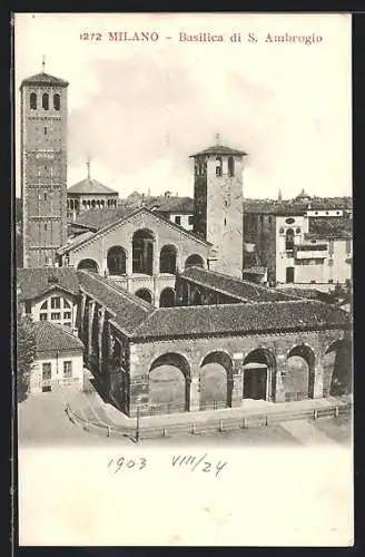AK Milano, Basilica di S. Ambrogio