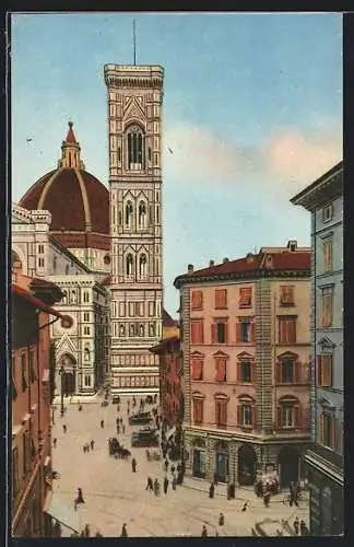 AK Firenze, Dom und Glockenturm
