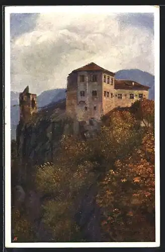 AK Bozen, Blick auf die Haselburg