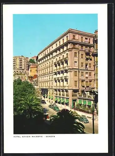 AK Genova, Hotel Savoia Majestic