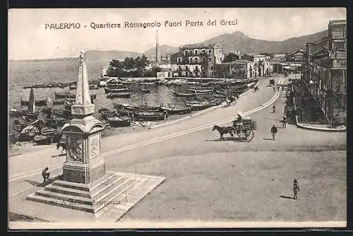 AK Palermo, Quartiere Romagnolo Fuori Porta dei Greci