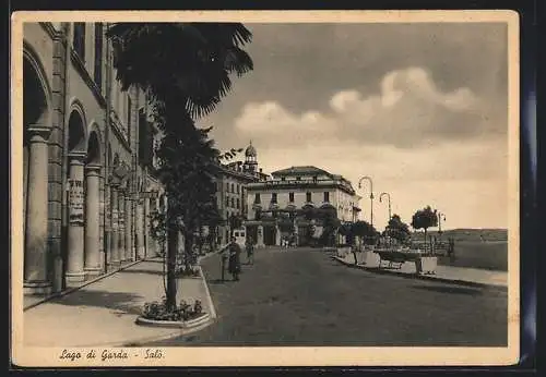 AK Salò /Lago di Garda, Albergo Metropoli