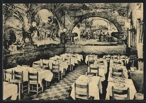 AK Roma, Ristorante La Cisterna in Trastevere, Via della Cisterna 12-14