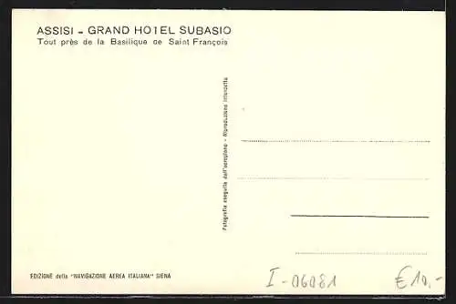 AK Assisi, Grand Hotel Subasio