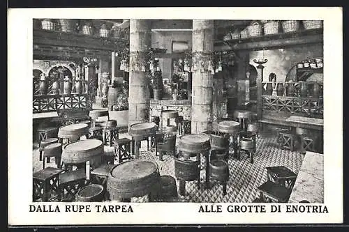 AK Roma, Dalla Rupe Tarpea, Alle Grotte di Enotria, Via Vittorio Veneto 13