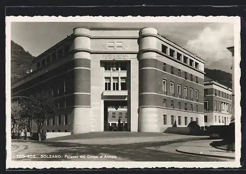 AK Bolzano, Palazzo del Corpo d`Armata