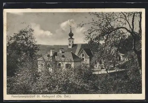 AK St. Radegund, Blick auf die Kirche