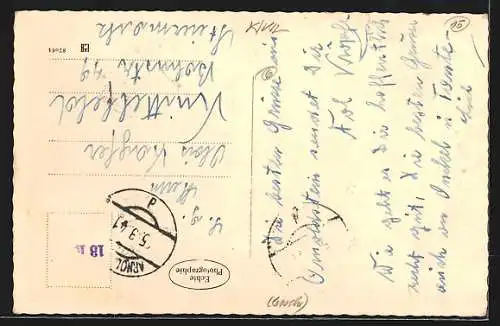 AK Arnoldstein, Ortsansicht mit Dobratsch