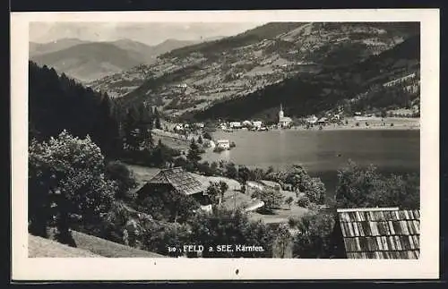 AK Feld a. See, Totalansicht