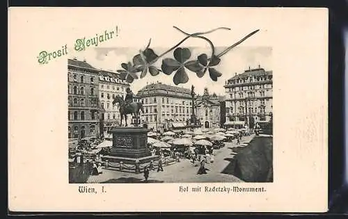 AK Wien, Am Hof mit Radetzky-Monument