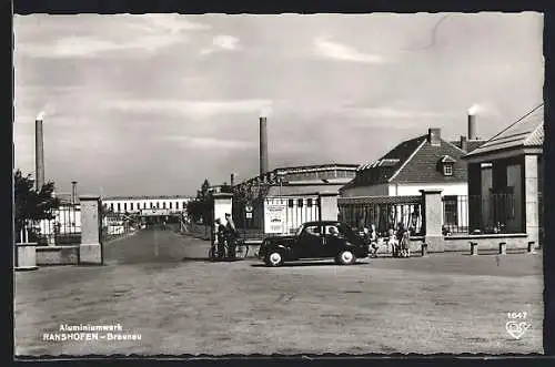 AK Ranshofen, Blick auf das Aluminiumwerk