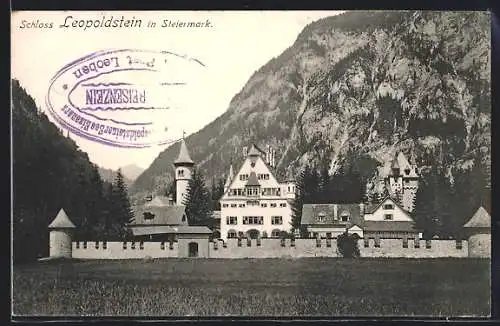 AK Eisenerz, Partie am Schloss Leopoldstein