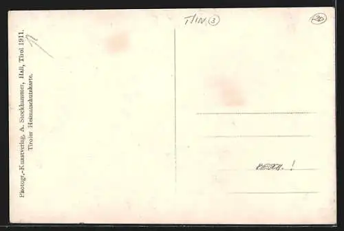 AK Hall i. T., Treppenhaus, Innenansicht