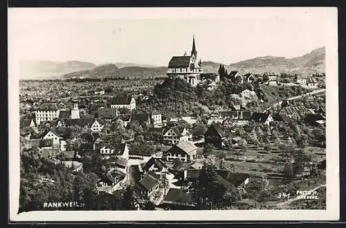AK Rankweil, Teilansicht mit Kirche