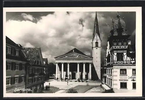 AK Dornbirn, Kirche im Ort