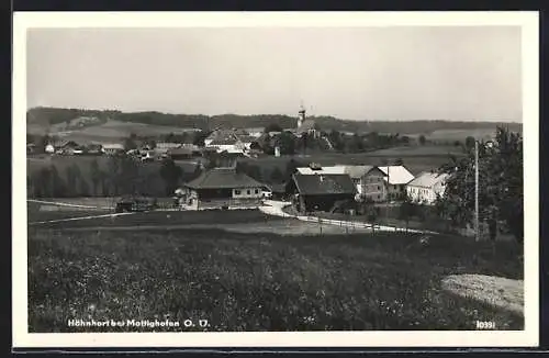 AK Mattighofen /O.-Ö., Ortspartie mit Kirche