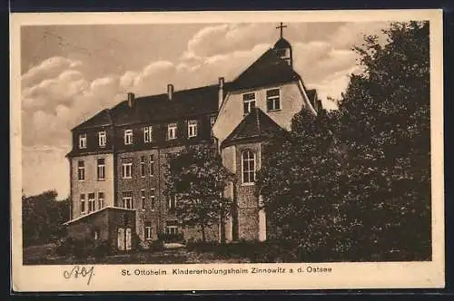 AK Zinnowitz a. d. Ostsee, Kindererholungsheim St. Ottoheim