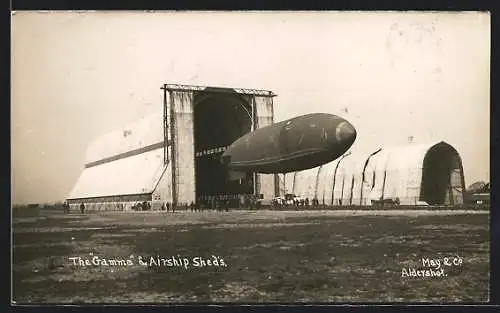 AK The Gramma & Airship Sheds