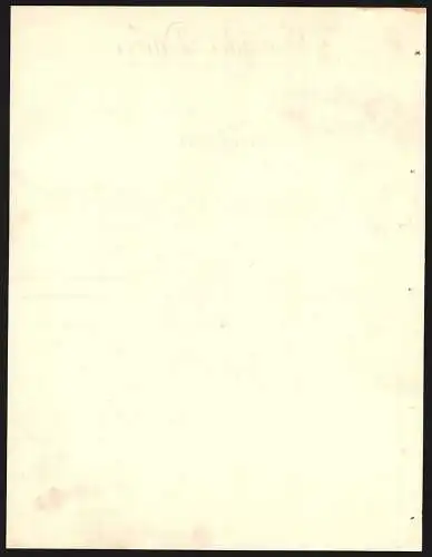 Rechnung Lorch 1904, Gebrüder Daiber, Eiernudeln- & Maccaronifabrik, Gesamtansicht des Betriebs aus der Vogelschau